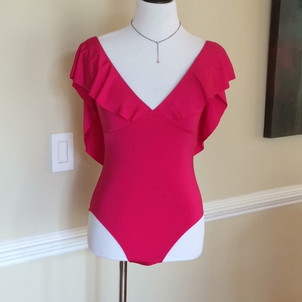Trina Turk NWT fushia one piece